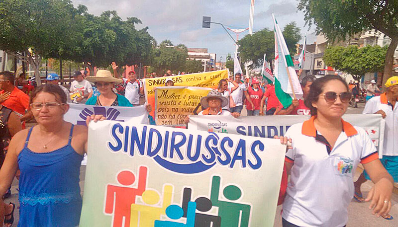 [Ato Público em Russas contra a reforma da previdência]