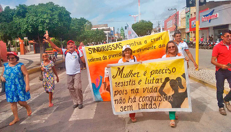 [Ato Público em Russas contra a reforma da previdência]