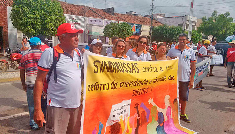 [Ato Público em Russas contra a reforma da previdência]