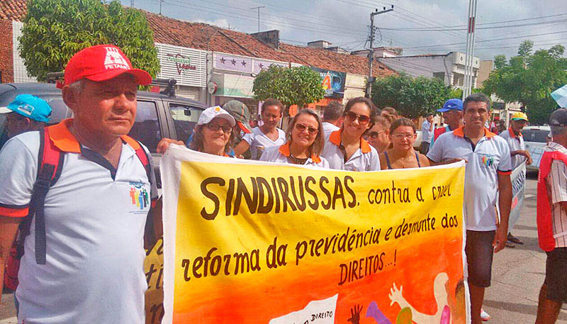 [Ato Público em Russas contra a reforma da previdência]