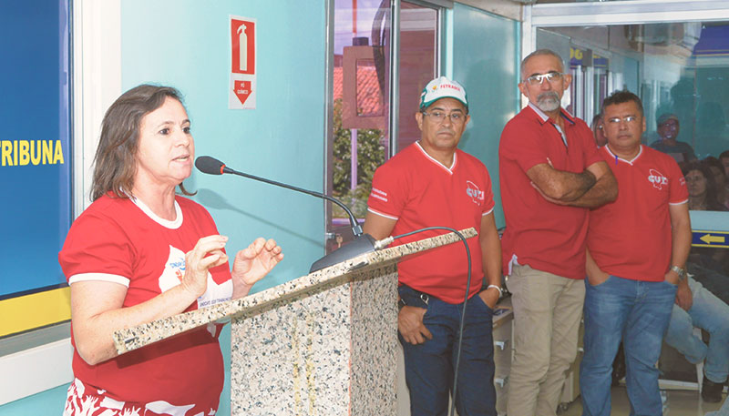 Manifestação contra reforma da Previdência Municipal